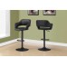 2831 Adjustable Hydraulic Lift Stool Black